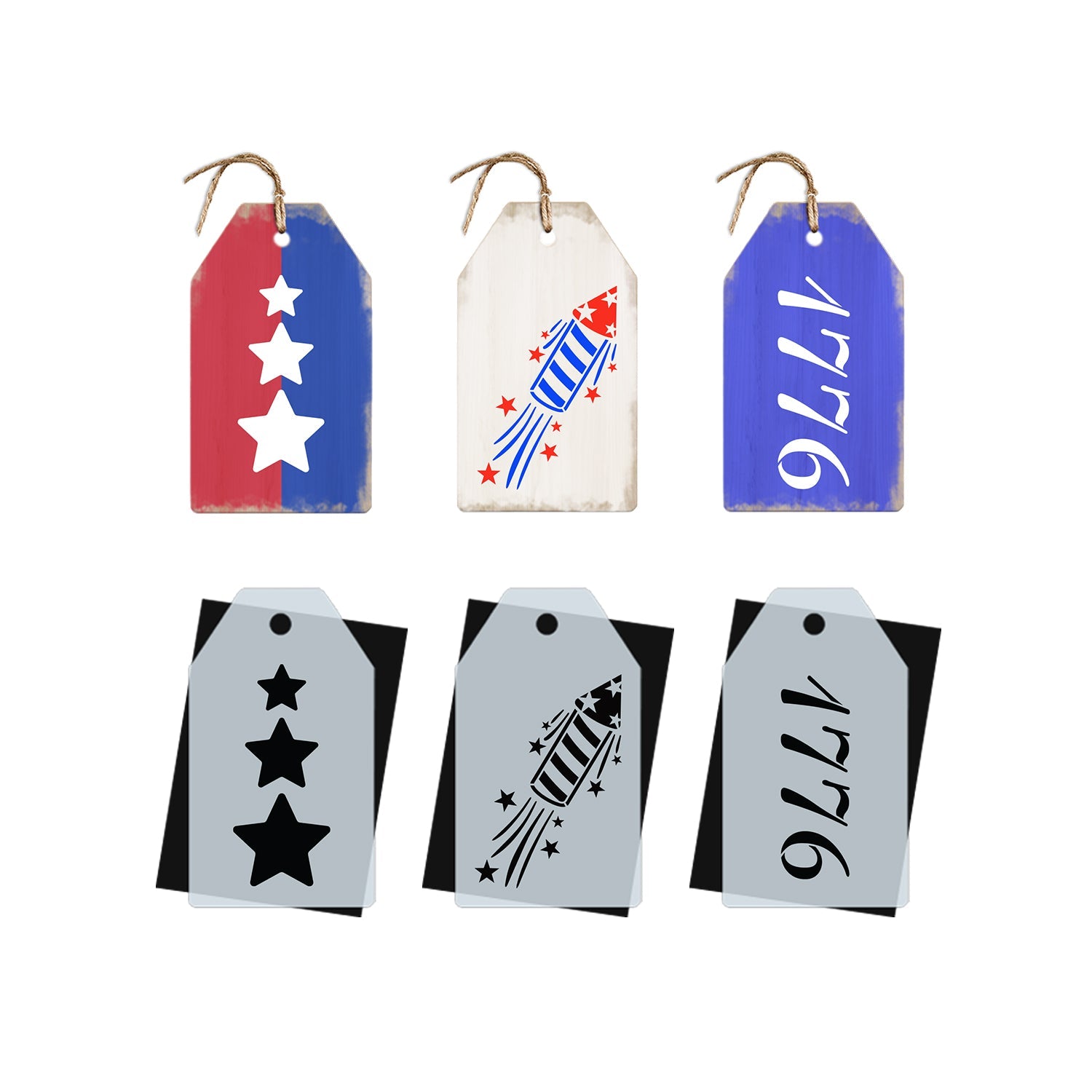 1776 stencil