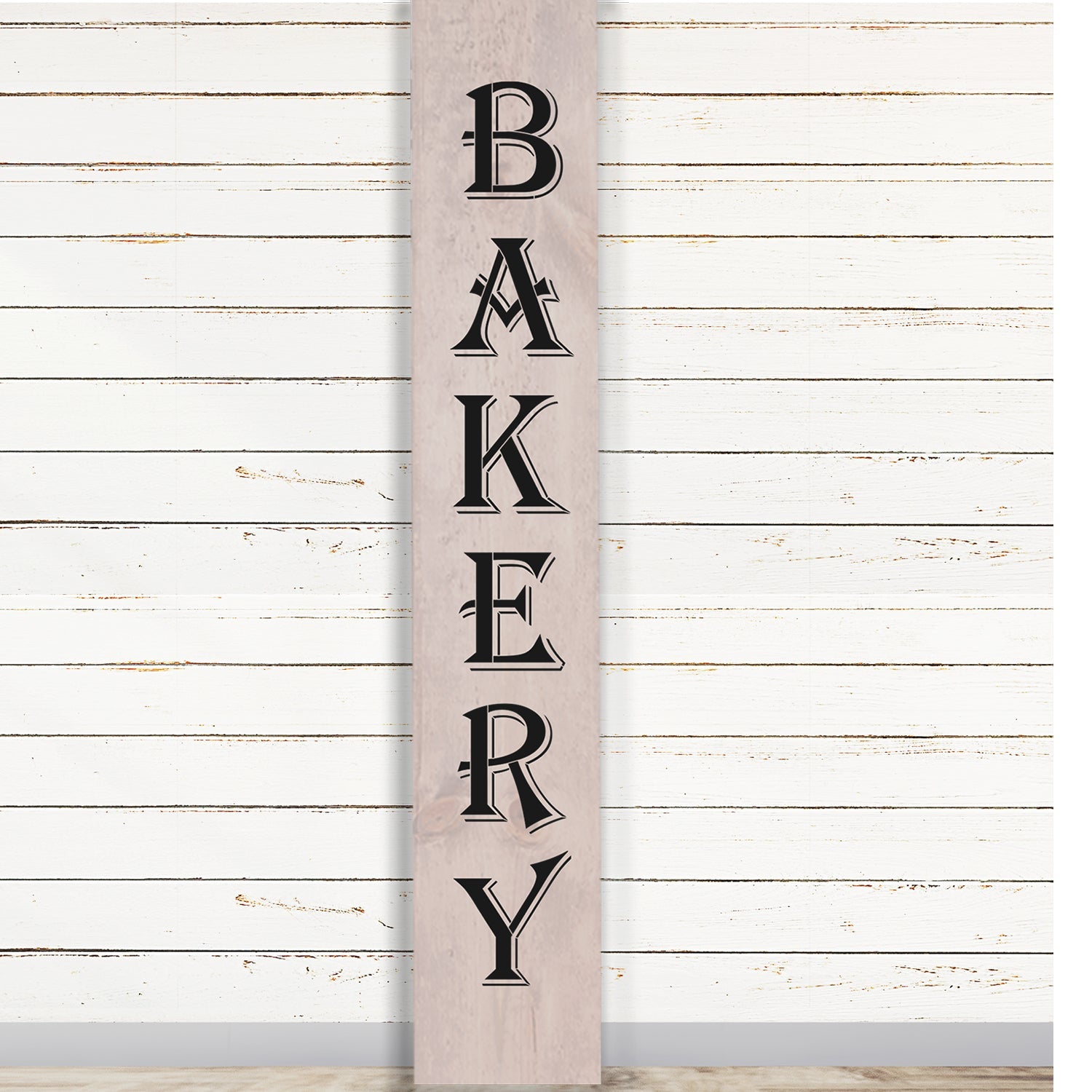 DIY reusable rustic farmhouse five inch Algerian letter set stencils, 5in shadow font alphabet letter set stencils, DIY farmhouse porch sign stencils