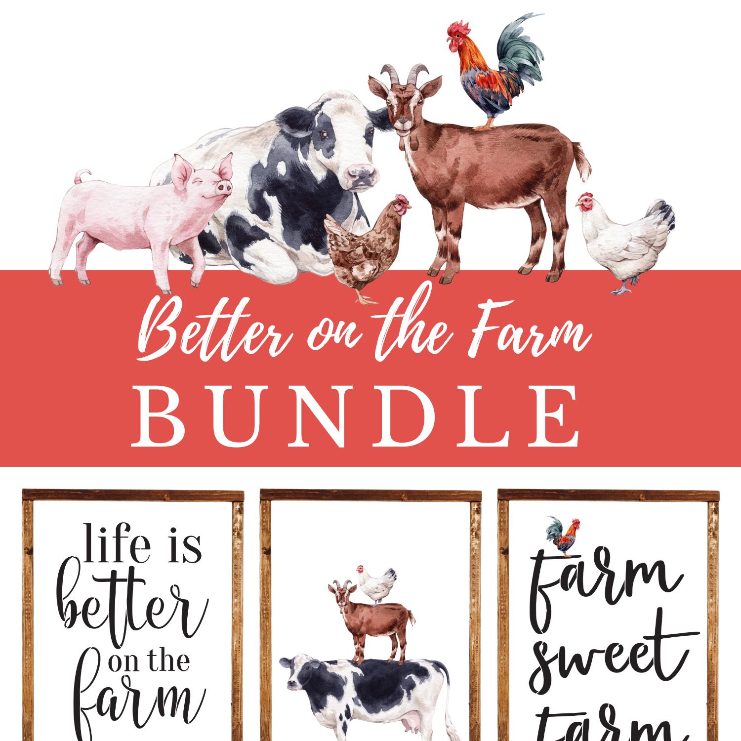 Better on the Farm Bundle-Essential Stencil