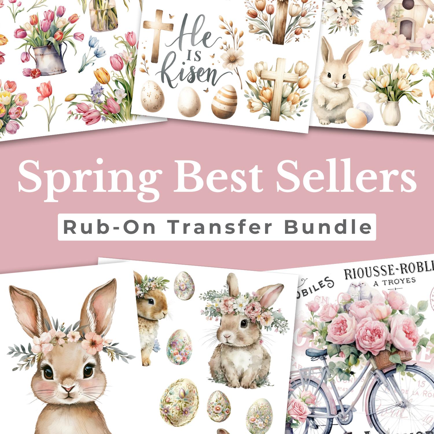 Spring Best Sellers Transfer Bundle-Spring-Essential Stencil