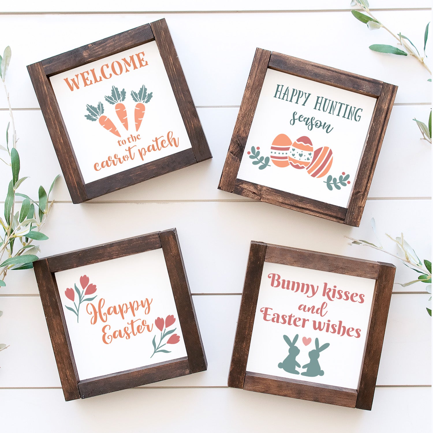 Easter Wishes Mini Stencil (4pk)-Easter-Essential Stencil